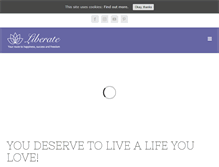 Tablet Screenshot of liberate-online.co.uk